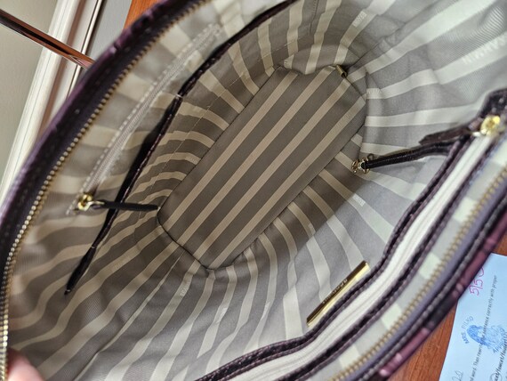 Brahmin Bronze Java Asher Melbourne Leather Tote … - image 9