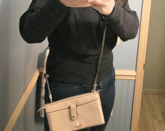 Kate Spade Light Pink Leather Crossbody Bag