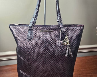 Brahmin Bronze Java Asher Melbourne Leather Tote Bag