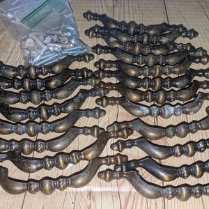 Vintage Amerock Brass Drawer Handles/Pulls/Hardware/178 AE