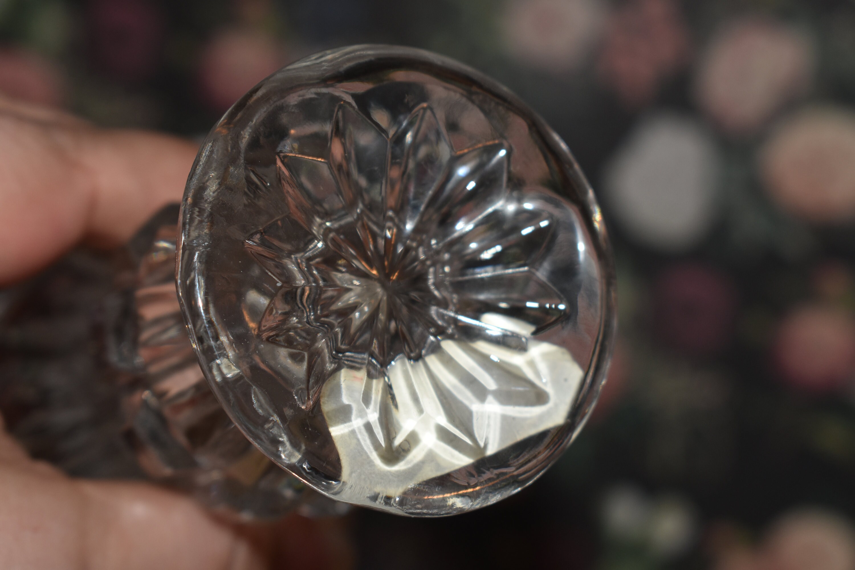 ヴィンテージ リードクリスタル ユーゴスラビア バッド花瓶