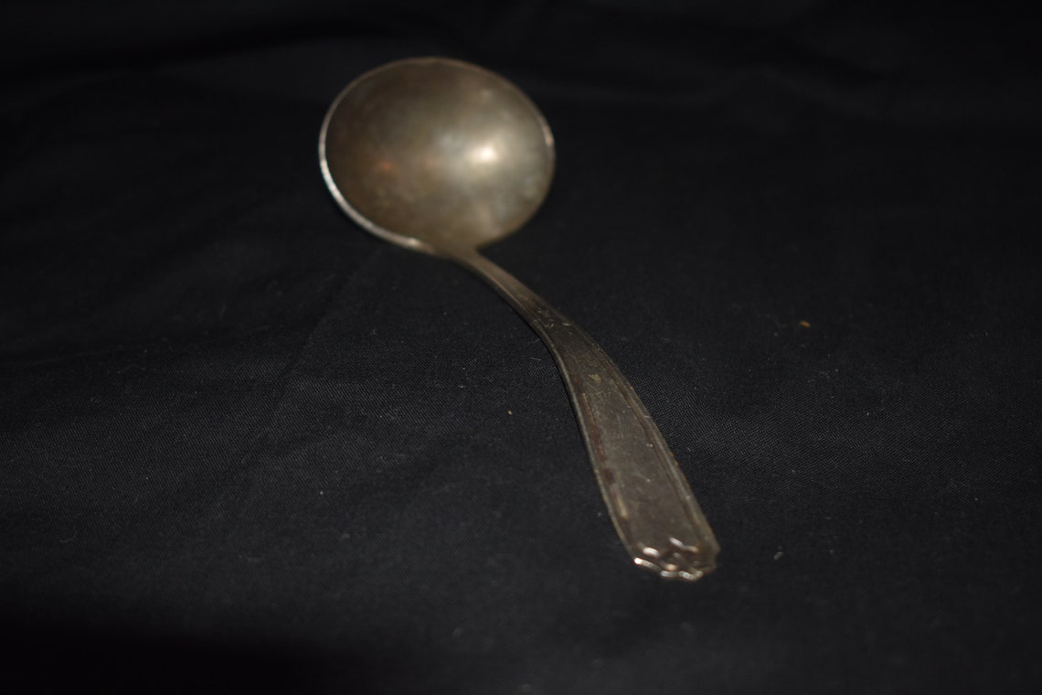 Vintage E.P.N.S National Silver Co. Cream Ladle National