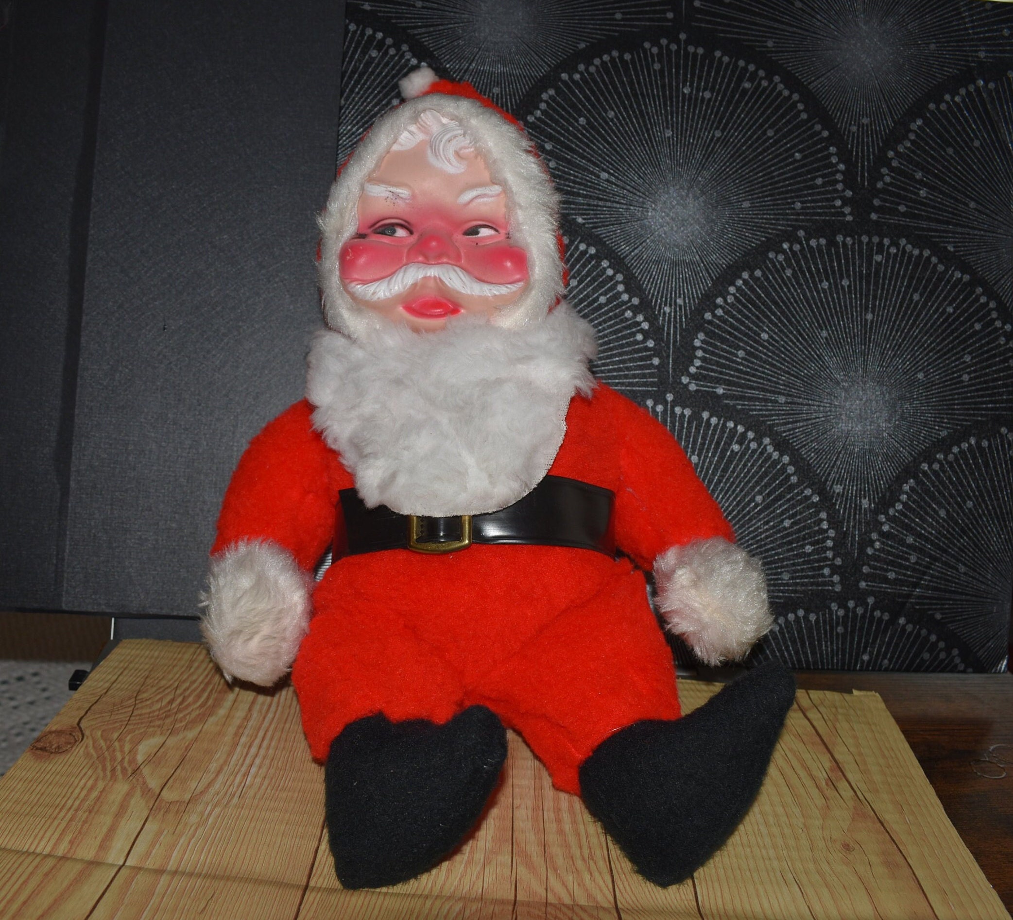 Stuffed Santa Claus - Etsy