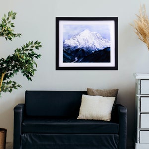 Mt. Rainier watercolor, original painting - wall art, home decor - fine art print - Washington - living room, bedroom, kitchen, office