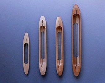 SAORI- SHUTTLES.  Boat Shuttle with or without Spindle- S, M, M-Lightweight or XL