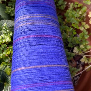 SAORI cotton warp- Indigo Twilight Bild 6