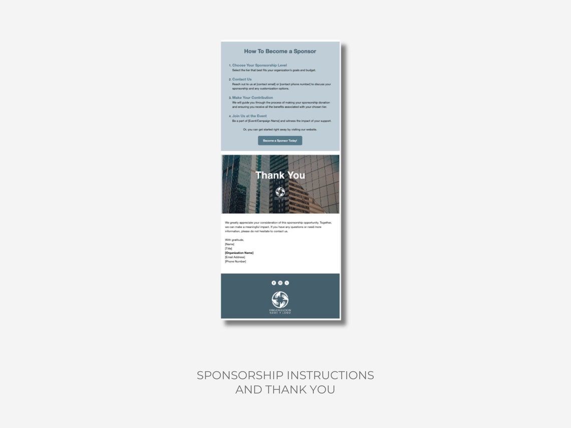 Mailchimp Event Invitation Example Sponsor Event Email Template| Email Template | Ready-made Mailchimp ...