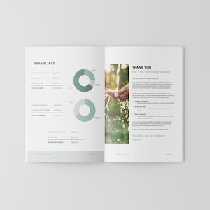Nonprofit Impact Report Template | Annual Report | Canva Template image 5