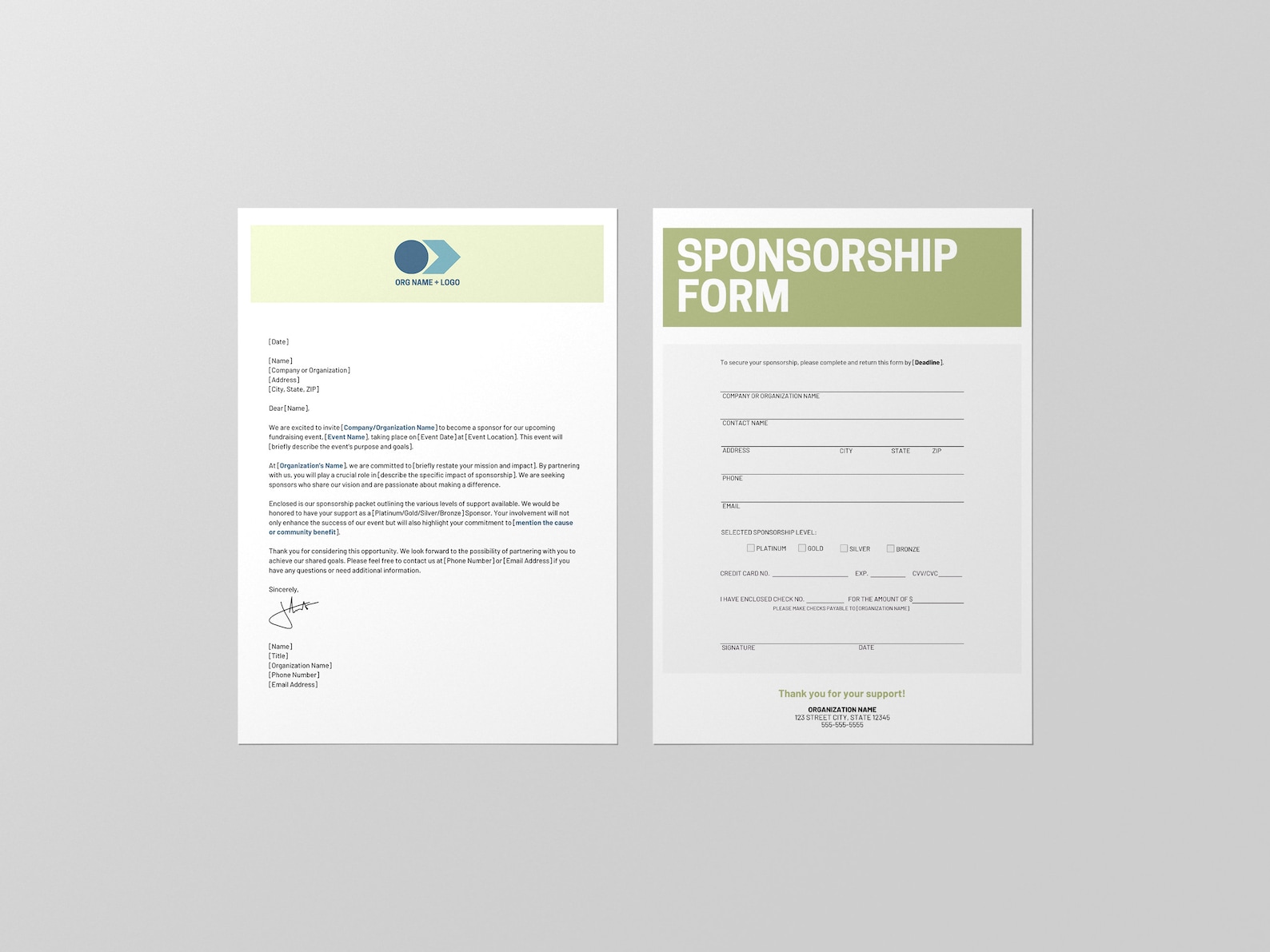 Event Sponsorship Packet Template Nonprofit Fundraiser Sponsorship Event Sponsorship Packet Template Nonprofit Fundraiser Sponsorship