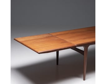 Important Johannes Andersen, dining table for Uldum Møbelfabrik Vintage Teak 1960