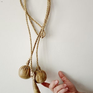 Unusual Vintage Argentinian Balls Gay Interest Lasso Cowhide Handmade image 3