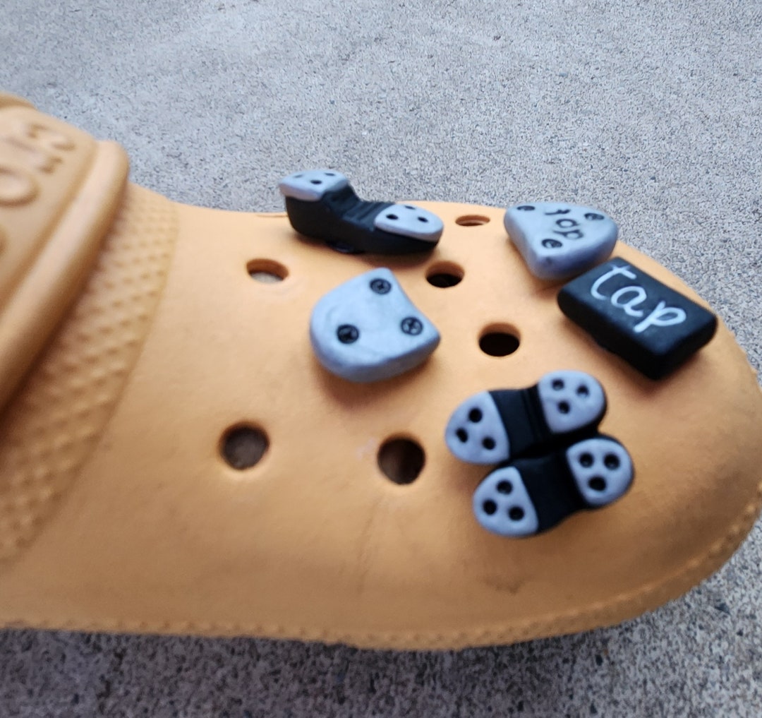Crocs, Tap Dance Jibbitz, Tap Dance Gift, Dance Gift, Senior Dancer