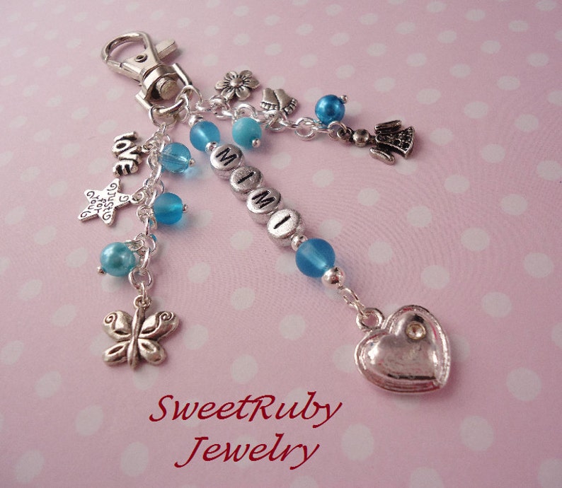 Personalized Key Chain/bag Hook/bag Clip/purse Decoration Etsy