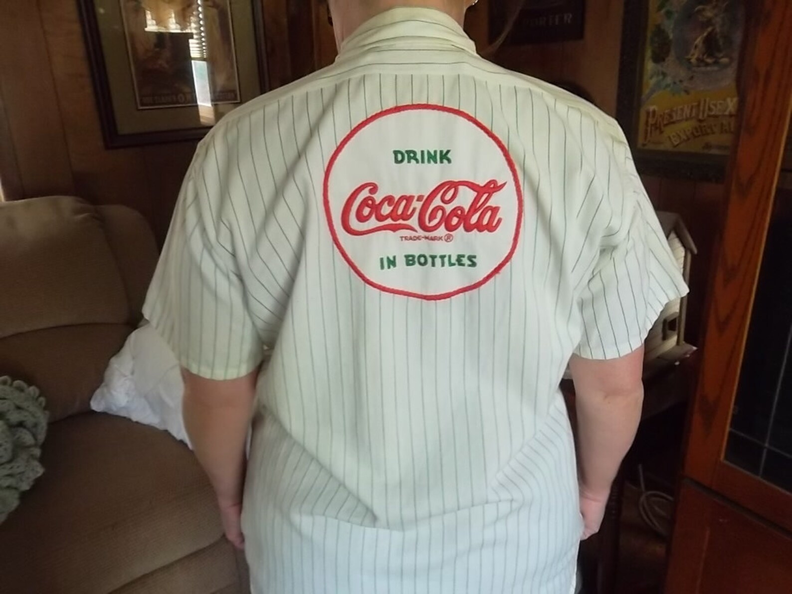 1950s Coca Cola Drivers Uniform Shirt FREE SHIPPING Coke Etsy