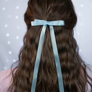 Satin Ribbon Bow with Tails