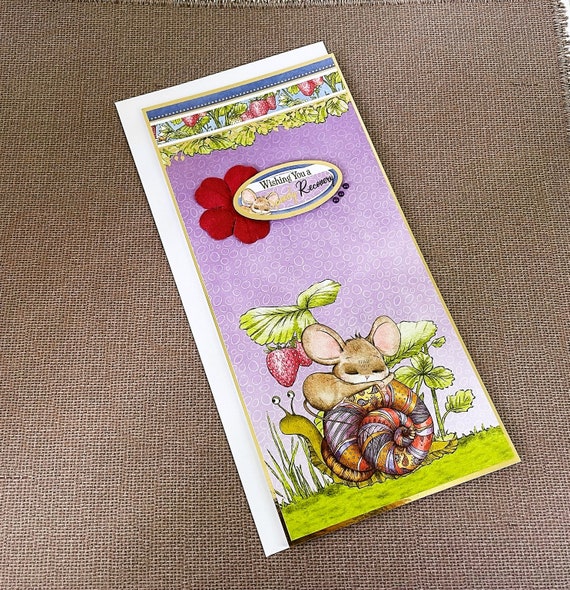 Speedy Recovery Get Well Soon Card - Penny Black