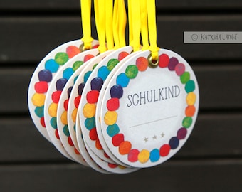 Children's medal "SCHULKIND"