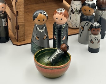 Manger for Nativity Sets (GCL): manger only