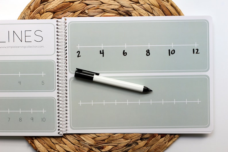 Trace & Erase Numbers Workbook | Dry Erase, Learn to Write Numbers ...