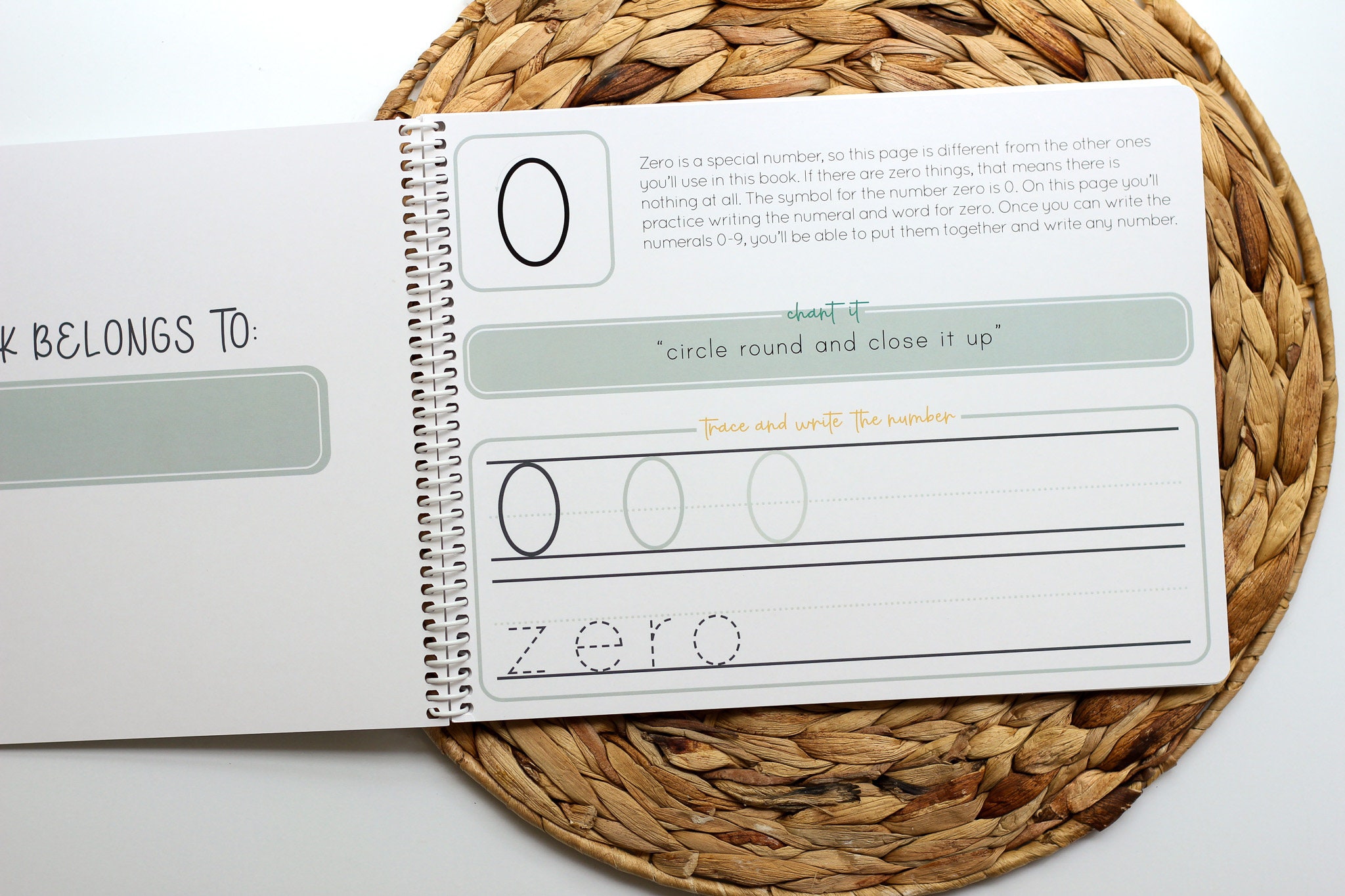 Trace & Erase Numbers Workbook | Dry Erase, Learn to Write Numbers ...