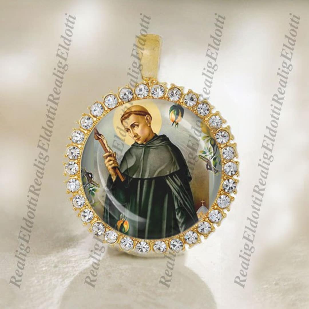 Saint Philip Benizi Catholic Patron Christian Gold Tone Religious Medal