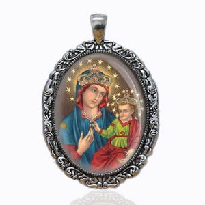 Our Lady of Consolation Mother Mary Medal Catholic Jewelry NEW
