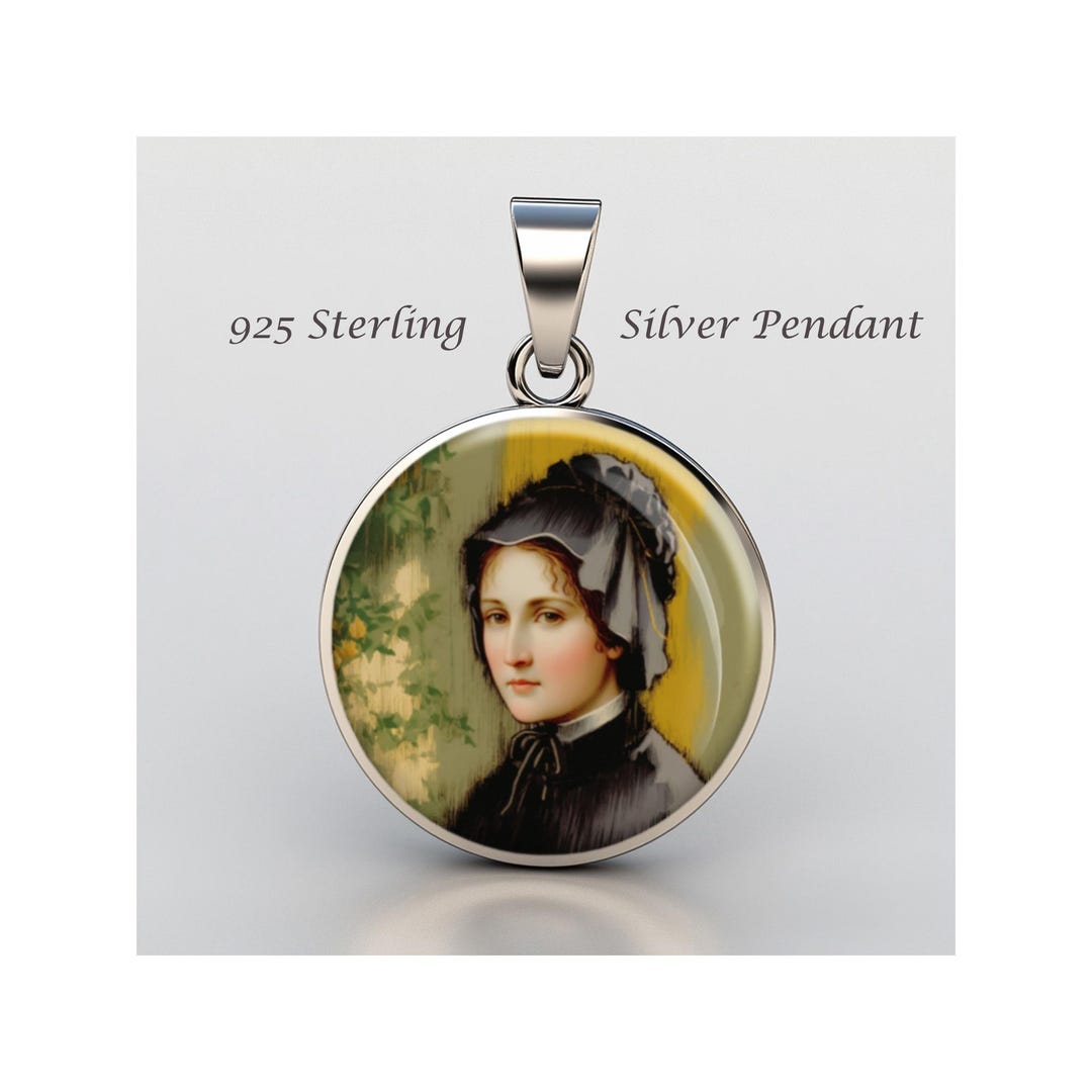 Saint Elizabeth Ann Seton Religious Devotional Sterling Silver 925 ...