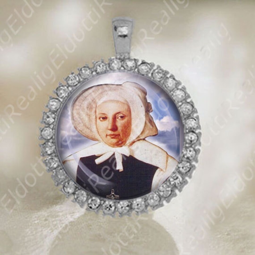 St Emily De Vialar Patron Saint Christian Catholic Medal Charm Etsy