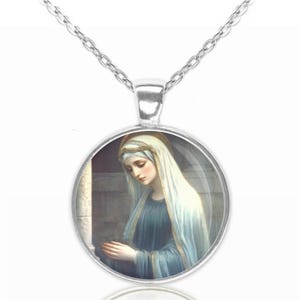 St. Savina of Milan Catholic Patron Saint Medal Pendant Necklace