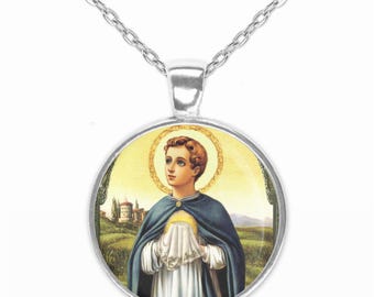 Saint Tarcisius  Necklace Tarsicius Medal Pendant Jewelry