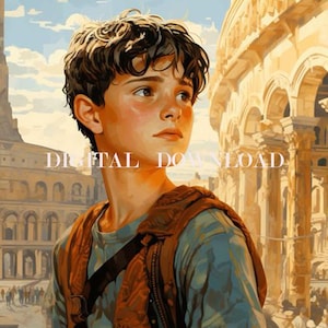 Impressão de arte religiosa de São Pancrácio de Roma | Download digital personalizado, decoração de parede cristã, ideias de presentes espirituais