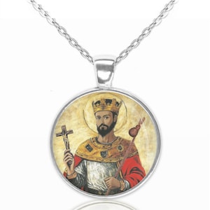 St. Richard Necklace Medal Pendant