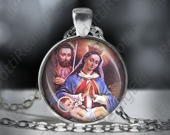 Our Lady of Altagracia Catholic Necklace Virgin Mary Pendant