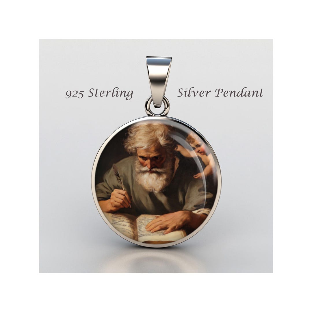 Saint Matthew the Apostle Religious Devotional Sterling Silver 925 ...