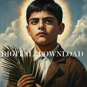 St. Jose Sanchez Del Rio Catholic Image  - Religious Art DIGITAL DOWNLOAD