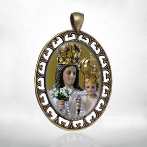 Our Lady of Andacollo Medal Virgin Mary  Religious Catholic Pendant Jewelry