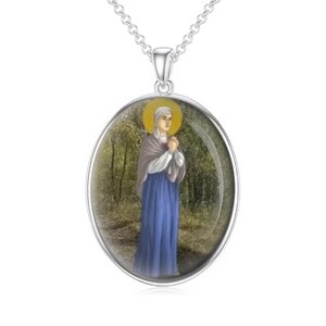 Blessed Pelagia Ivanovna the Fool-For-Christ of Diveyevo Orthodox Saint Necklace