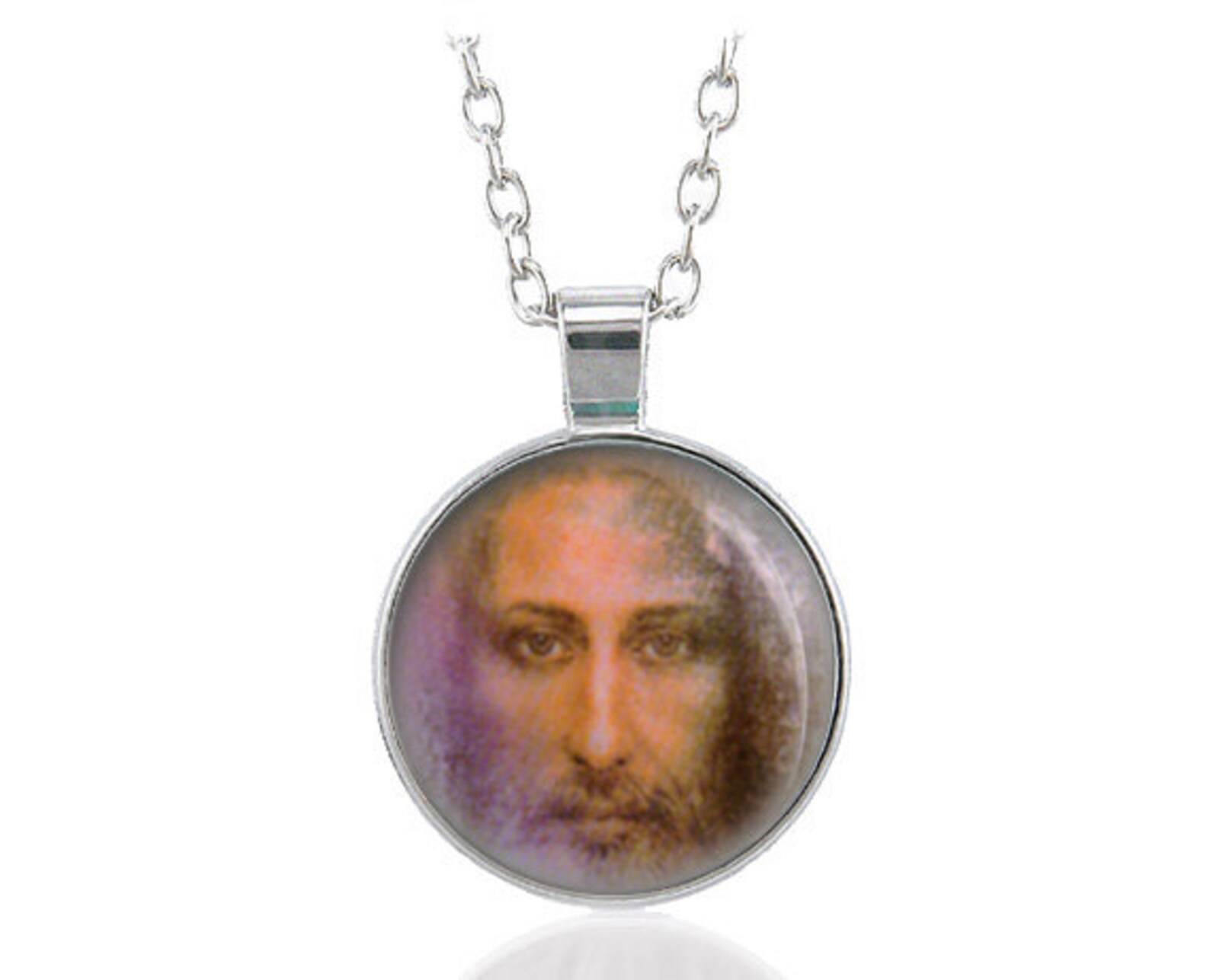 Gesù Volto Santo Medaglia Cattolica Pendente Rotondo Gioielli - Etsy Italia