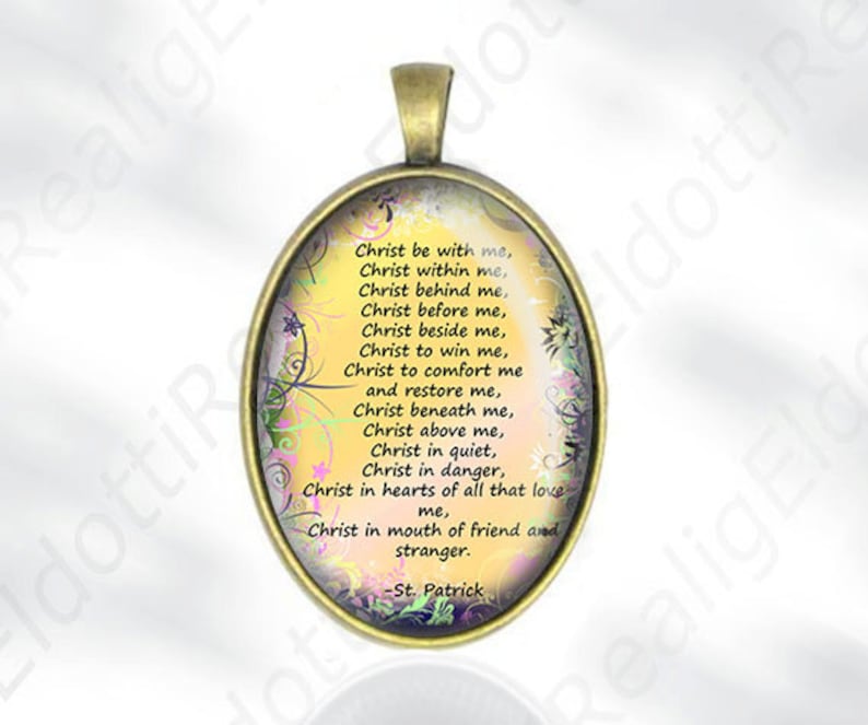 Christ Be With Me Christ Within Me St. Patrick Breastplate - Etsy