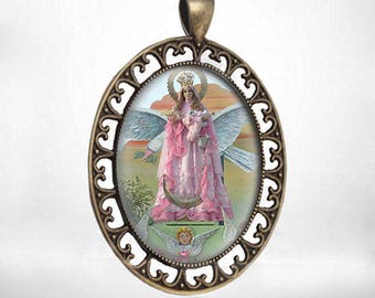 Our Lady of Candelaria Virgin Mary Medal Catholic Jewelry New