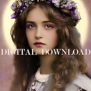 St. Philomena Religious Art DIGITAL DOWNLOAD Catholic Print