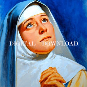Saint Carmen Salles Y Barangueras - Catholic DIGITAL DOWNLOAD Religious Art Print Christian