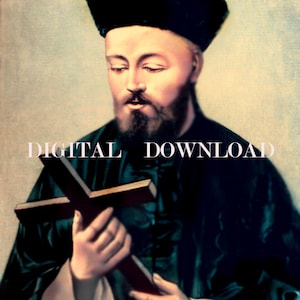 St. John Gabriel Perboyre Catholic DIGITALE DOWNLOAD Religieuze kunst Print Christian