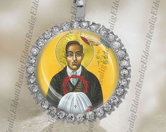 Blessed Miguel Pro Catholic Silver Tone Medal Christian Religious Jewelry