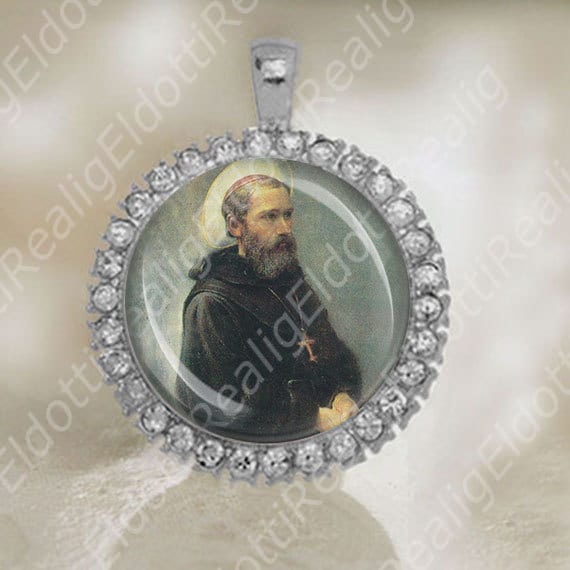 St Ezekiel Moreno Patron of Cancer Patients Medal Catholic Christian