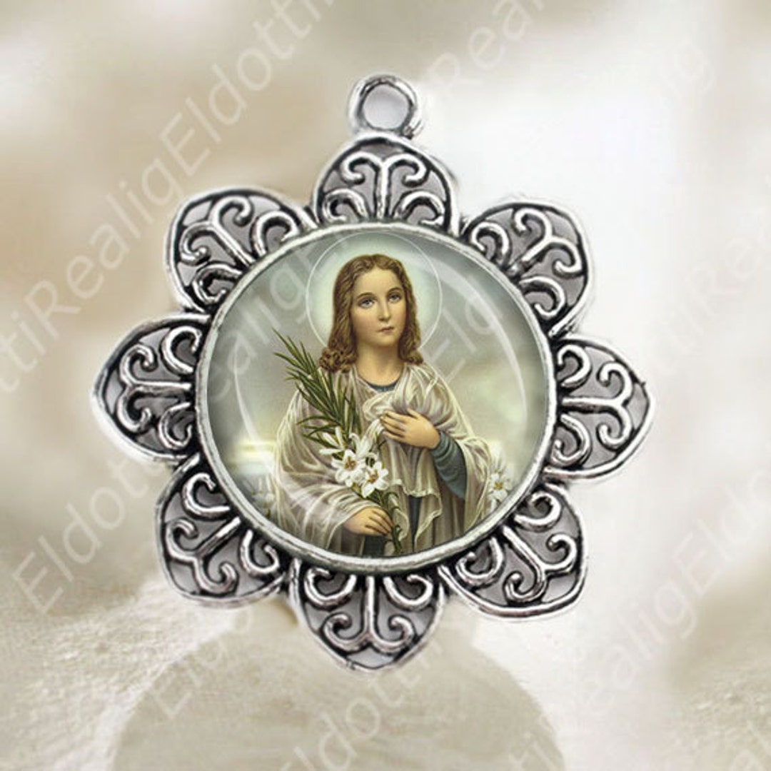 St Maria Goretti Catholic Medal Patron Saint Christian Religious ...