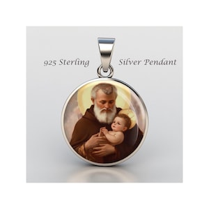 Saint Felix Of Cantalice Religious Devotional sterling silver 925 Christian Medal Patron