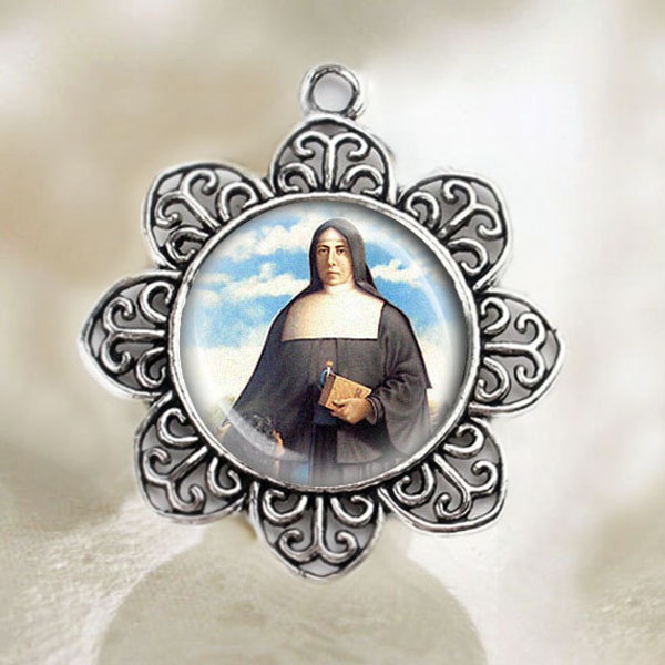 St Pauline Visintainer Catholic Medal Paulina Agonizing Heart of Jesus Jewelry Pendant for Necklace NEW