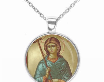 St Victoria Saint Christian Necklace