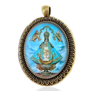 Our Lady of San Juan de los Lagos Mary Catholic Medal Pendant Religious Jewelry